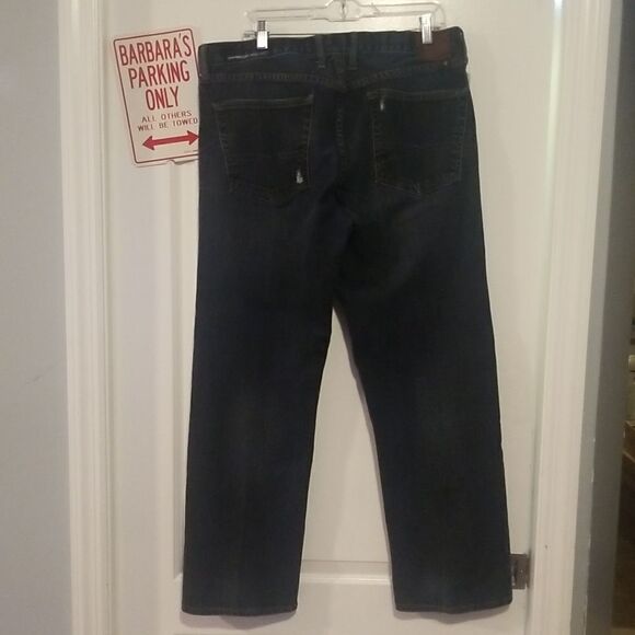 LUCKY BRAND DISTRESSED MENS 361 Vintage Straight SZ 36×32 - Picture 2 of 9